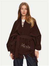 ΠΟΝΤΣΟ MARTORA 2426736028 ΚΑΦΕ RELAXED FIT MAX MARA