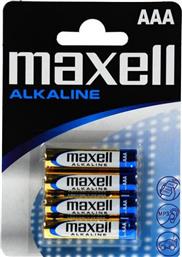 ΑΛΚΑΛΙΚΕΣ ΜΠΑΤΑΡΙΕΣ LR03 AAA 1.5V 4ΤΜΧ MAXELL