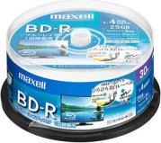 BLU RAY BD-R 4X 25 GB FULL FACE PRINTABLE CAKEBOX 25PCS MAXELL