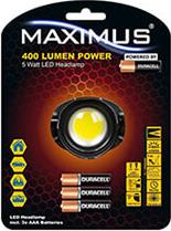 ΦΑΚΟΣ LED HEADLAMP 5W 400LM MAXIMUS από το e-SHOP