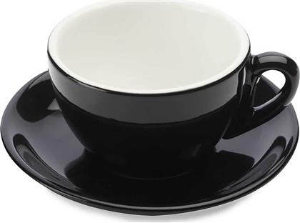 ΠΟΡΣΕΛΑΝΙΝΟ ΦΛΥΤΖΑΝΙ ΚΑΦΕ/CAPPUCCINO & ΠΙΑΤΑΚΙ ''CAFE CULTURE'' 200 ML ΜΑΥΡΟ - CC6712 MAXWELL WILLIAMS