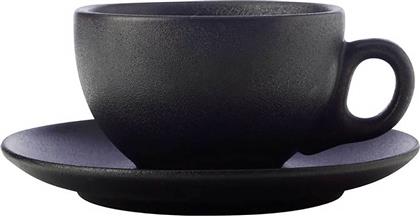 ΠΟΡΣΕΛΑΝΙΝΟ ΦΛΥΤΖΑΝΙ & ΠΙΑΤΑΚΙ ''CAVIAR'' 250 ML ΜΑΥΡΟ - AX0355 MAXWELL WILLIAMS