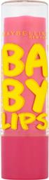 BABY LIPS MOISTURIZING LIP BALM ΕΝΥΔΑΤΙΚΟ LIP BALM ΠΡΟΣΦΕΡΕΙ ΕΝΤΑΤΙΚΗ ΘΡΕΨΗ & 8ΩΡΗ ΕΝΥΔΑΤΩΣΗ ΣΤΑ ΧΕΙΛΗ 5ML - PINK PUNCH MAYBELLINE