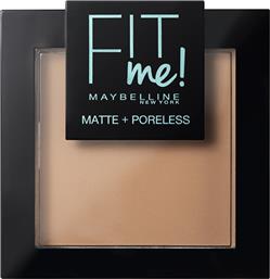 FIT ME MATTE + PORELESS PRESSED POWDER ΠΟΥΔΡΑ ΓΙΑ ΦΥΣΙΚΗ ΚΑΙ ΤΑΥΤΟΧΡΟΝΑ ΜΑΤ ΚΑΛΥΨΗ 8.2GR - 250 SUN BEIGE MAYBELLINE