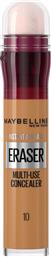 INSTANT ANTI-AGE ERASER MULTI-USE CONCEALER ΜΕ ΕΝΣΩΜΑΤΩΜΕΝΟ ΣΦΟΥΓΓΑΡΑΚΙ 6ML - 10 CARAMEL MAYBELLINE