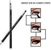 GRAPHIC EYE WOODEN EYE PENCIL WITH SPONGE BLACK MAYBELLINE