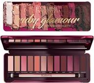 RUBY GLAMOUR 12 COLORS EYESHADOW PALETTE BEAUTY CLEARANCE