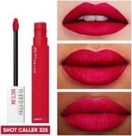 SUPER STAY MATTE INK LIPSTICK NO 325 SHOT CALLER MAYBELLINE