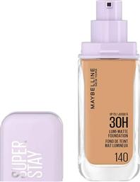 SUPER STAY LUMI MATTE FOUNDATION ΥΓΡΟ ΒΕΛΟΥΔΙΝΟ ΜΑΤ FOUNDATION ΜΕΓΑΛΗΣ ΔΙΑΡΚΕΙΑΣ 35ML - 140 MAYBELLINE