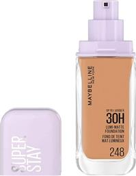 SUPER STAY LUMI MATTE FOUNDATION ΥΓΡΟ ΒΕΛΟΥΔΙΝΟ ΜΑΤ FOUNDATION ΜΕΓΑΛΗΣ ΔΙΑΡΚΕΙΑΣ 35ML - 248 MAYBELLINE