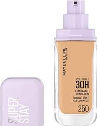 SUPER STAY LUMI MATTE FOUNDATION ΥΓΡΟ ΒΕΛΟΥΔΙΝΟ ΜΑΤ FOUNDATION ΜΕΓΑΛΗΣ ΔΙΑΡΚΕΙΑΣ 35ML - 250 MAYBELLINE