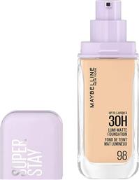 SUPER STAY LUMI MATTE FOUNDATION ΥΓΡΟ ΒΕΛΟΥΔΙΝΟ ΜΑΤ FOUNDATION ΜΕΓΑΛΗΣ ΔΙΑΡΚΕΙΑΣ 35ML - 98 MAYBELLINE