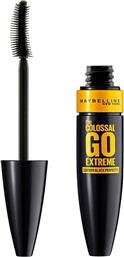 THE COLOSSAL GO EXTREME LEATHER BLACK PERFECTO ΜΑΣΚΑΡΑ ΜΕ ΚΟΛΛΑΓΟΝΟ & ΕΙΔΙΚΟ ΒΟΥΡΤΣΑΚΙ ΜΕ ΔΙΠΛΕΣ ΚΑΜΠΥΛΕΣ ΓΙΑ ΕΞΤΡΑ ΟΓΚΟ 9.5ML MAYBELLINE