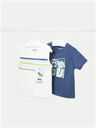 ΣΕΤ 2 T-SHIRTS 01032 ΜΠΛΕ REGULAR FIT MAYORAL