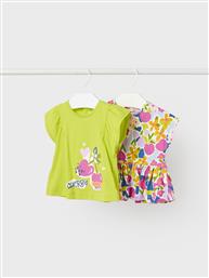 ΣΕΤ 2 T-SHIRTS 1011 ΕΓΧΡΩΜΟ MAYORAL