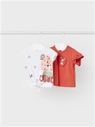 ΣΕΤ 2 T-SHIRTS 1097 ΕΓΧΡΩΜΟ MAYORAL
