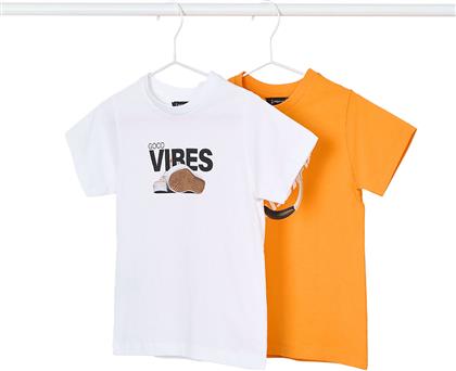 ΣΕΤ 2 T-SHIRTS 3040 ΕΓΧΡΩΜΟ REGULAR FIT MAYORAL