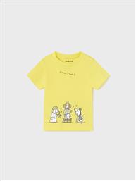 T-SHIRT 1017 ΚΙΤΡΙΝΟ REGULAR FIT MAYORAL