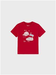 T-SHIRT 1025 ΚΟΚΚΙΝΟ REGULAR FIT MAYORAL