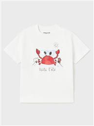 T-SHIRT 1026 ΛΕΥΚΟ REGULAR FIT MAYORAL