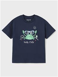 T-SHIRT 1026 ΣΚΟΥΡΟ ΜΠΛΕ REGULAR FIT MAYORAL