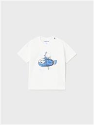 T-SHIRT 1029 ΛΕΥΚΟ REGULAR FIT MAYORAL