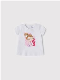 T-SHIRT 1033 ΛΕΥΚΟ REGULAR FIT MAYORAL