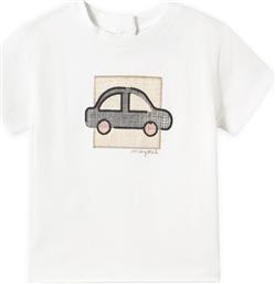 T-SHIRT 1052 ΛΕΥΚΟ REGULAR FIT MAYORAL