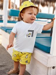 T-SHIRT 1639 ΚΙΤΡΙΝΟ REGULAR FIT MAYORAL