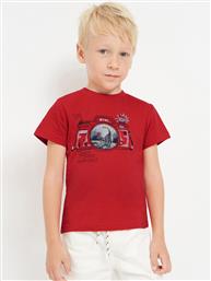 T-SHIRT 3003 ΚΟΚΚΙΝΟ REGULAR FIT MAYORAL