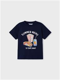 T-SHIRT 3012 ΣΚΟΥΡΟ ΜΠΛΕ REGULAR FIT MAYORAL