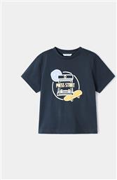 T-SHIRT 3012 ΣΚΟΥΡΟ ΜΠΛΕ REGULAR FIT MAYORAL