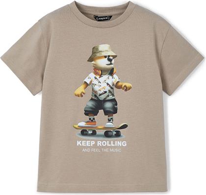 T-SHIRT 3041 ΜΠΕΖ REGULAR FIT MAYORAL