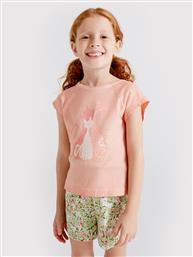 T-SHIRT 3043 ΡΟΖ REGULAR FIT MAYORAL