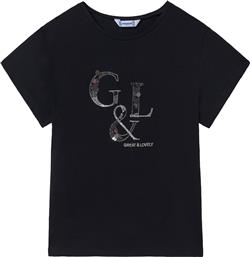 T-SHIRT 854 ΜΑΥΡΟ REGULAR FIT MAYORAL