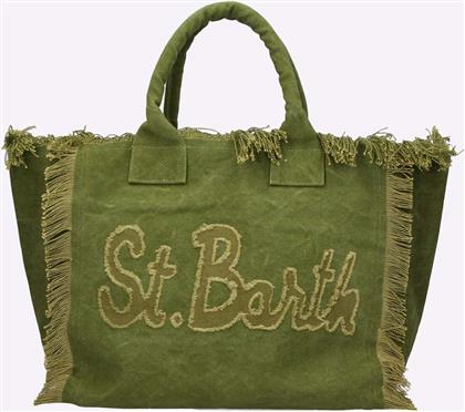 VANITY PATCH-ACC. BORSA CANVAS DONNA PATCH-ST BARTH 52 (ΔΙΑΣΤΑΣΕΙΣ :40 X 32 X 20ΕΚ.) MC2