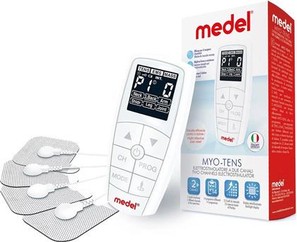 MYO-TENS TWO CHANNEL ELECTROSTIMULATOR ΜΗΧΑΝΗΜΑ ΠΑΘΗΤΙΚΗΣ ΓΥΜΝΑΣΤΙΚΗΣ 1 ΤΕΜΑΧΙΟ MEDEL