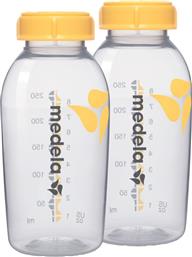 BREAST MILK BOTTLES ΦΙΑΛΕΣ ΣΥΛΛΟΓΗΣ & ΑΠΟΘΗΚΕΥΣΗΣ ΜΗΤΡΙΚΟΥ ΓΑΛΑΚΤΟΣ 2X250ML MEDELA