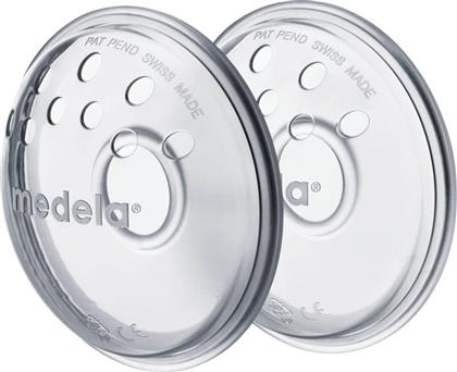 NIPPLE FORMERS ΔΙΑΜΟΡΦΩΤΕΣ ΘΗΛΩΝ ΠΟΥ ΠΡΟΕΤΟΙΜΑΖΟΥΝ ΤΙΣ ΕΠΙΠΕΔΕΣ Η ΕΙΣΕΧΟΥΣΕΣ ΘΗΛΕΣ ΓΙΑ ΤΟ ΘΗΛΑΣΜΟ, ΓΙΑ ΤΗΝ ΚΑΛΥΤΕΡΗ ΠΡΟΣΚΟΛΛΗΣΗ ΤΟΥ ΒΡΕΦΟΥΣ ΣΤΟ ΣΤΗΘΟΣ 2 ΤΕΜΑΧΙΑ MEDELA