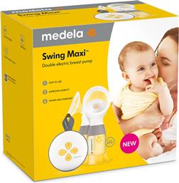 SWING MAXI ​​​​​​​2-PHASE EXPRESSION DOUBLE ELECTRIC BREAST PUMP ΔΙΠΛΟ ΕΠΑΝΑΦΟΡΤΙΖΟΜΕΝΟ ΗΛΕΚΤΡΙΚΟ ΘΗΛΑΣΤΡΟ 2 ΦΑΣΕΩΝ 1 ΤΕΜΑΧΙΟ MEDELA