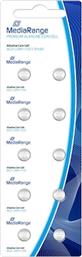 ΑΛΚΑΛΙΚΗ ΜΠΑΤΑΡΙΑ PREMIUM COIN CELLS AG3 1.5V (LR41) (10 PACK) (MRBAT117) MEDIARANGE