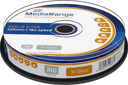 DVD+R 120 4.7GB 16X CAKE BOX 10ΤΜΧ MEDIARANGE