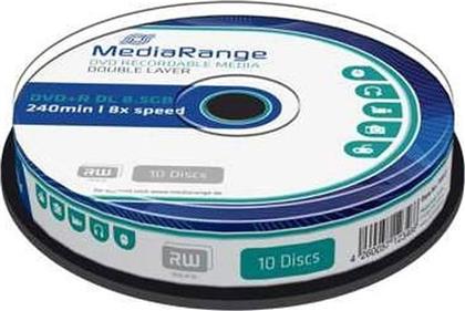 DVD+R DUAL LAYER 240 8.5GB 8X CAKE BOX 10ΤΜΧ MEDIARANGE