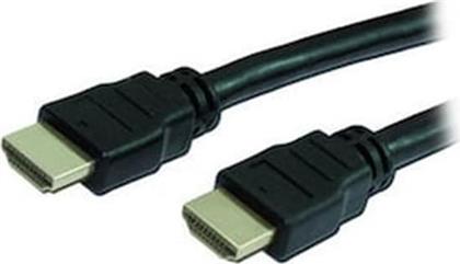 ΚΑΛΩΔΙΟ HDMI/HDMI VERSION 1.4 WITH ETHERNET GOLD-PLATED 1.5M BLACK (MRCS139) MEDIARANGE