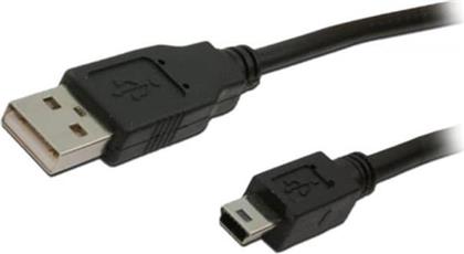 ΚΑΛΩΔΙΟ USB-A MALE ΣΕ MINI USB-B MALE - 1.5M MEDIARANGE