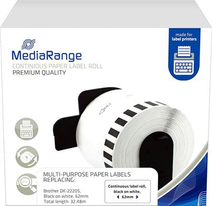 ΜΕΛΑΝΟΤΑΙΝΙΑ MRBDK22205 - ΛΕΥΚΗ MEDIARANGE