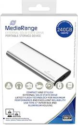 USB TYPE-C SSD 240 GB 2.5- ΑΣΗΜΙ MEDIARANGE από το PUBLIC