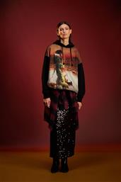 ΜΠΛΟΥΖΑ ΧΡΩΜΑ: ΜΑΥΡΟ, ΜΕ ΚΟΥΚΟΥΛΑ MEDICINE