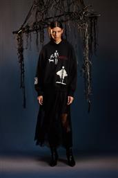 ΜΠΛΟΥΖΑ ΧΡΩΜΑ: ΜΑΥΡΟ, ΜΕ ΚΟΥΚΟΥΛΑ MEDICINE