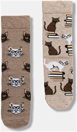 ΒΑΜΒΑΚΕΡΕΣ ΚΑΛΤΣΕΣ 2-PACK ΧΡΩΜΑ: ΜΠΕΖ MEDICINE